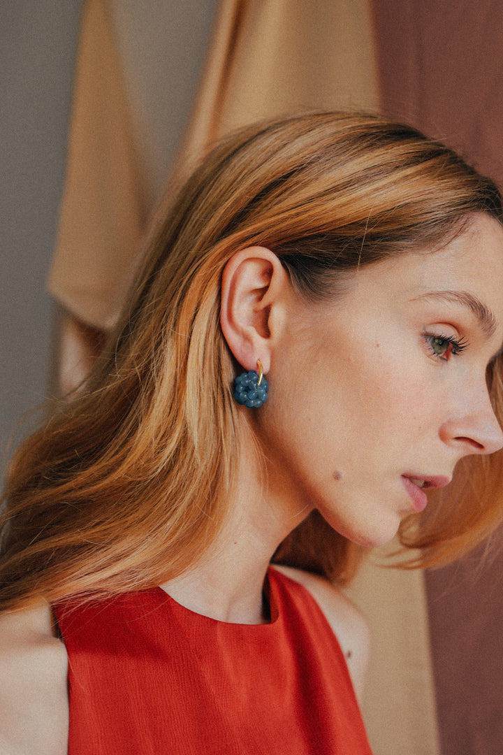 Aros Blueberry · Ágata azul