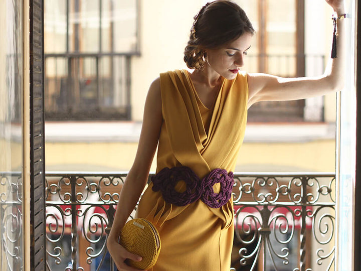 Cinturón de Cordón · Berenjena