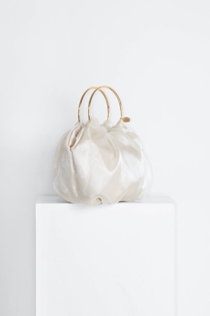 Bolso Paulina · Organza blanca