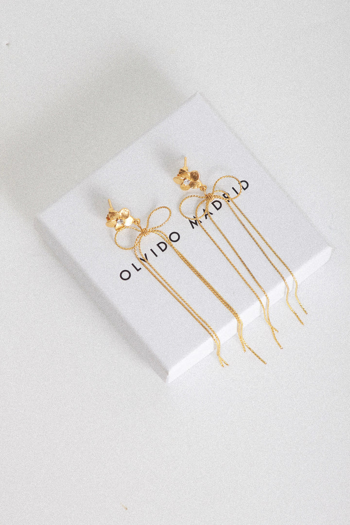 Pendientes Lazzo · Dorado