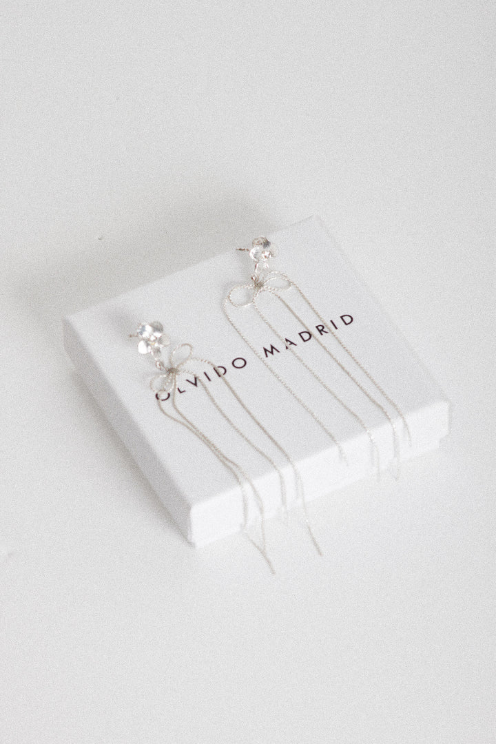 Pendientes Lazzo · Plata