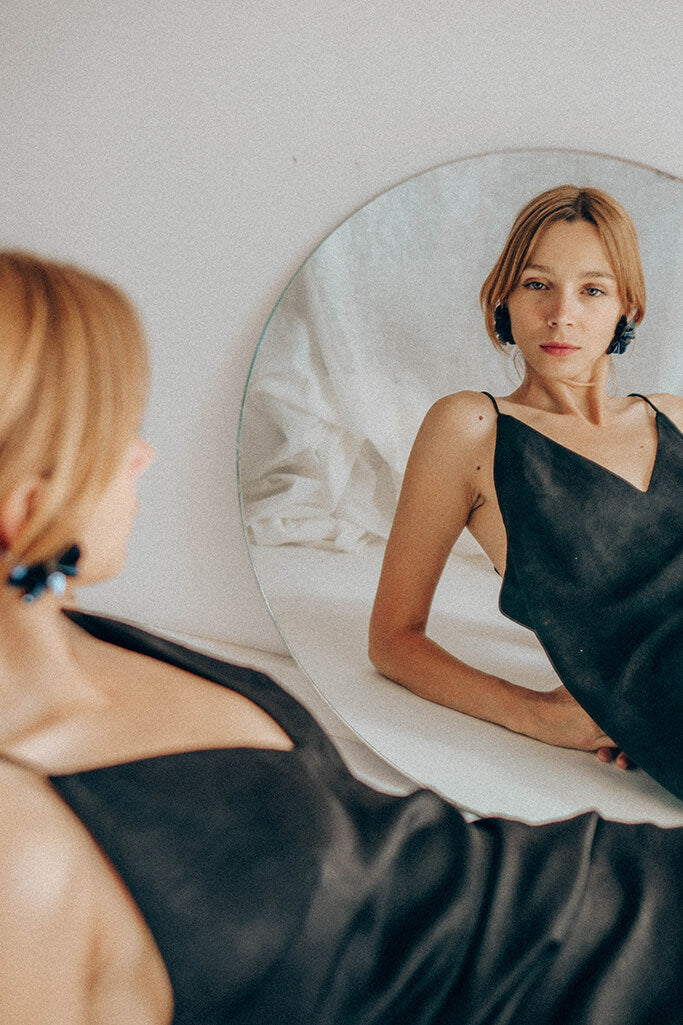 Pendientes Maracuyá · Negros