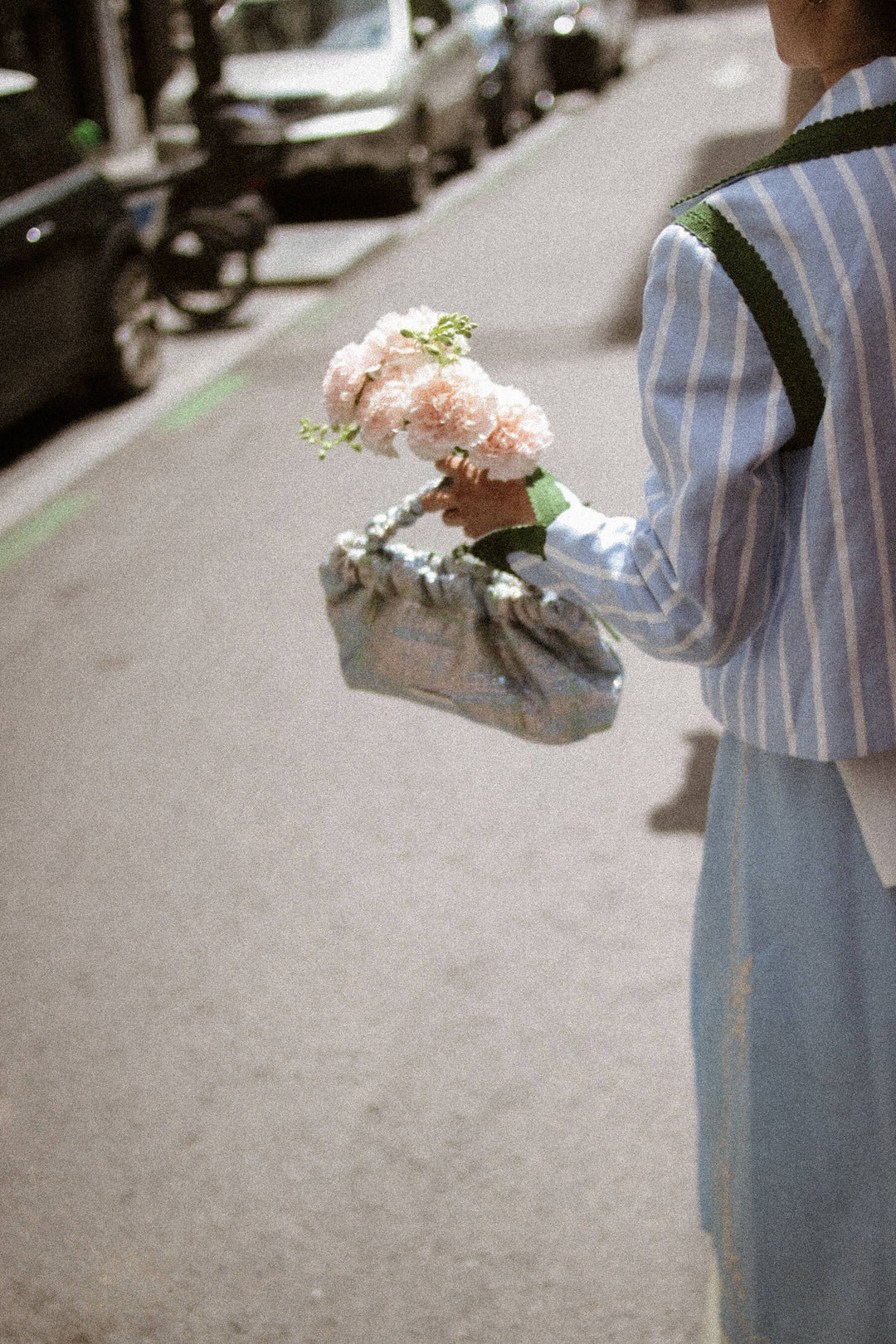 Bolso Bianca · Metalizados azules