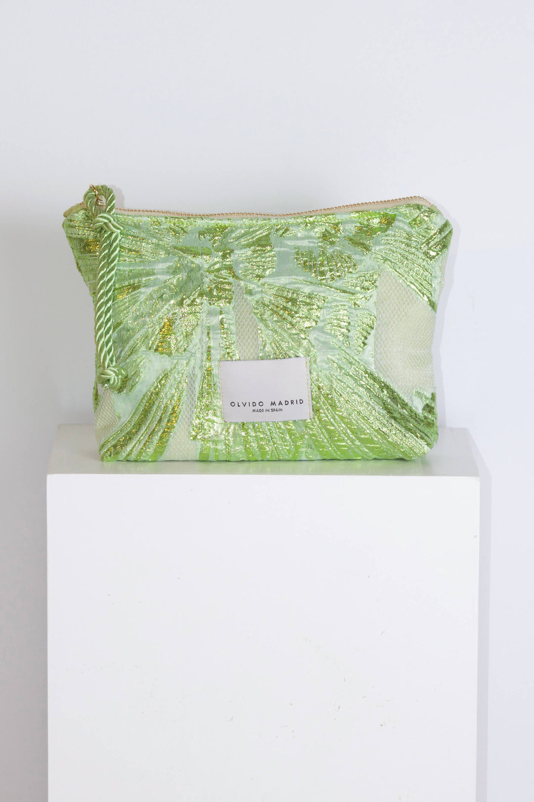 Pouch · Metalizado verde