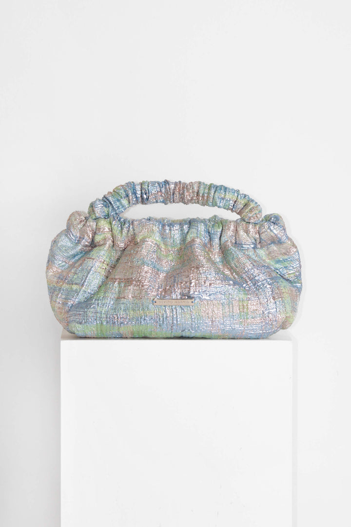 Bolso Bianca · Metalizados azules