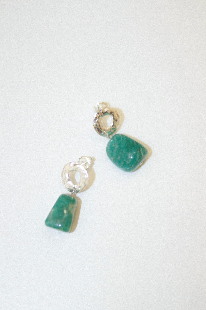 Pendientes Amazonita
