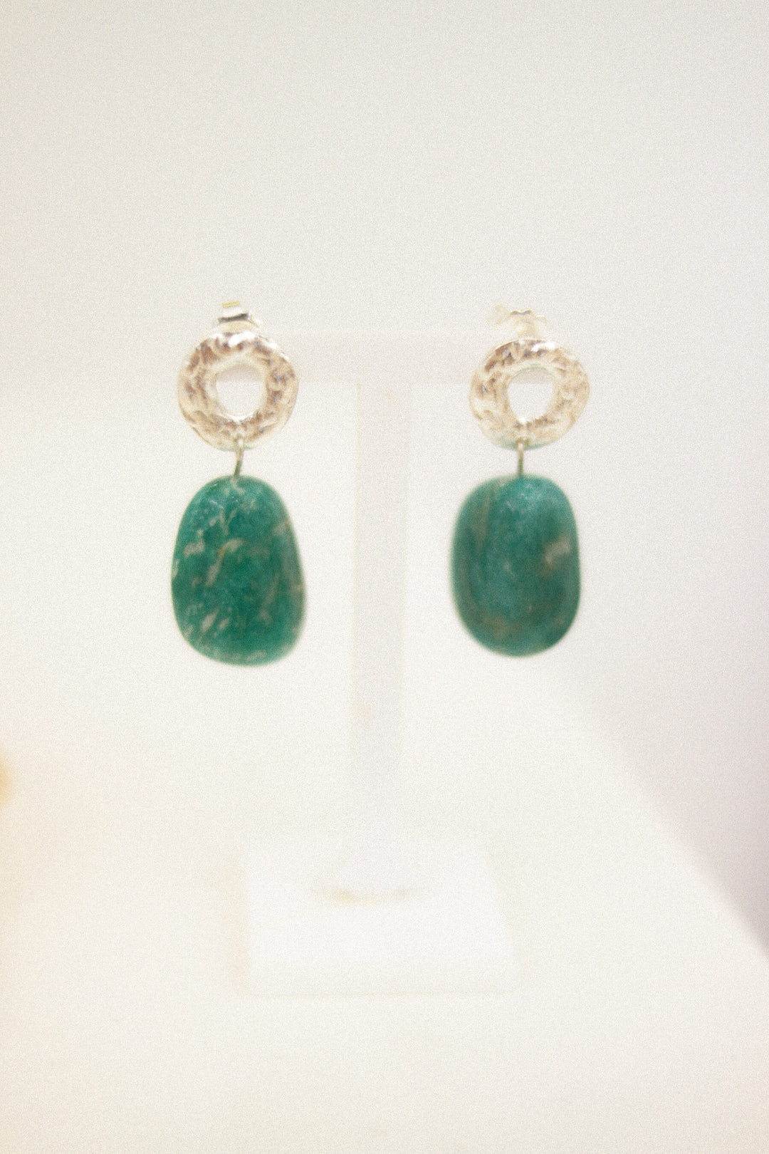 Pendientes Amazonita