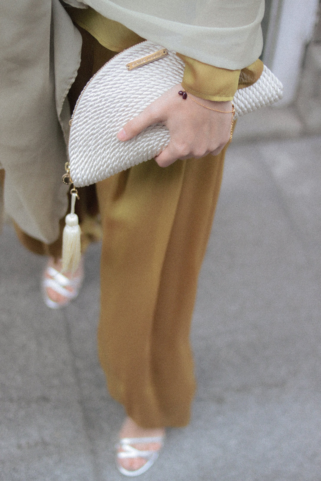 Carmen · cartera de mano Blanco