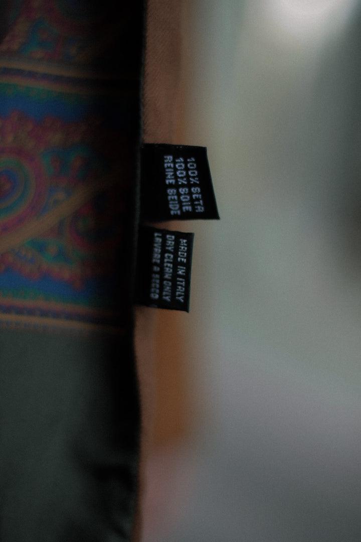 Bufanda de seda · Paisley