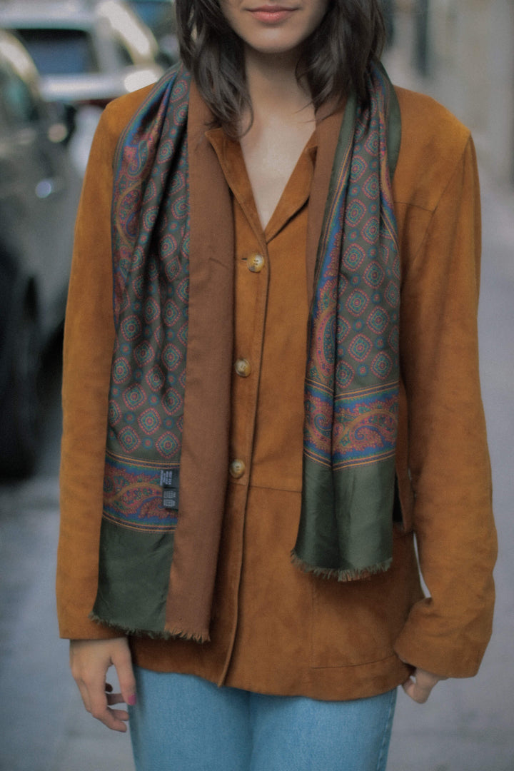Bufanda de seda · Paisley