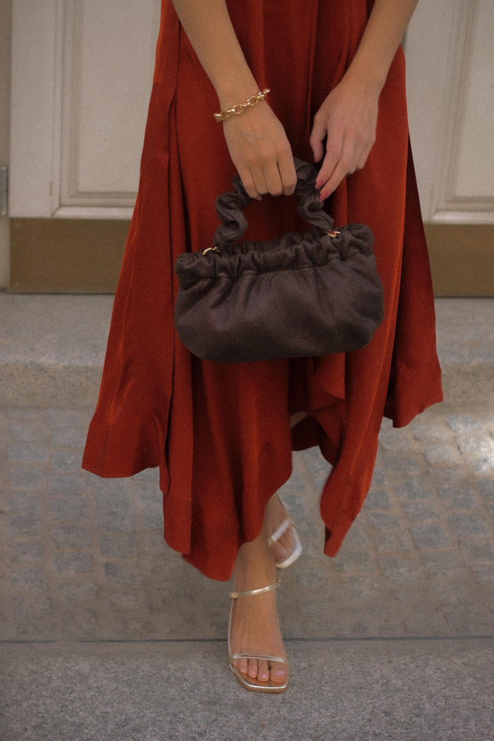 Bolso Candela · Piel Chocolate