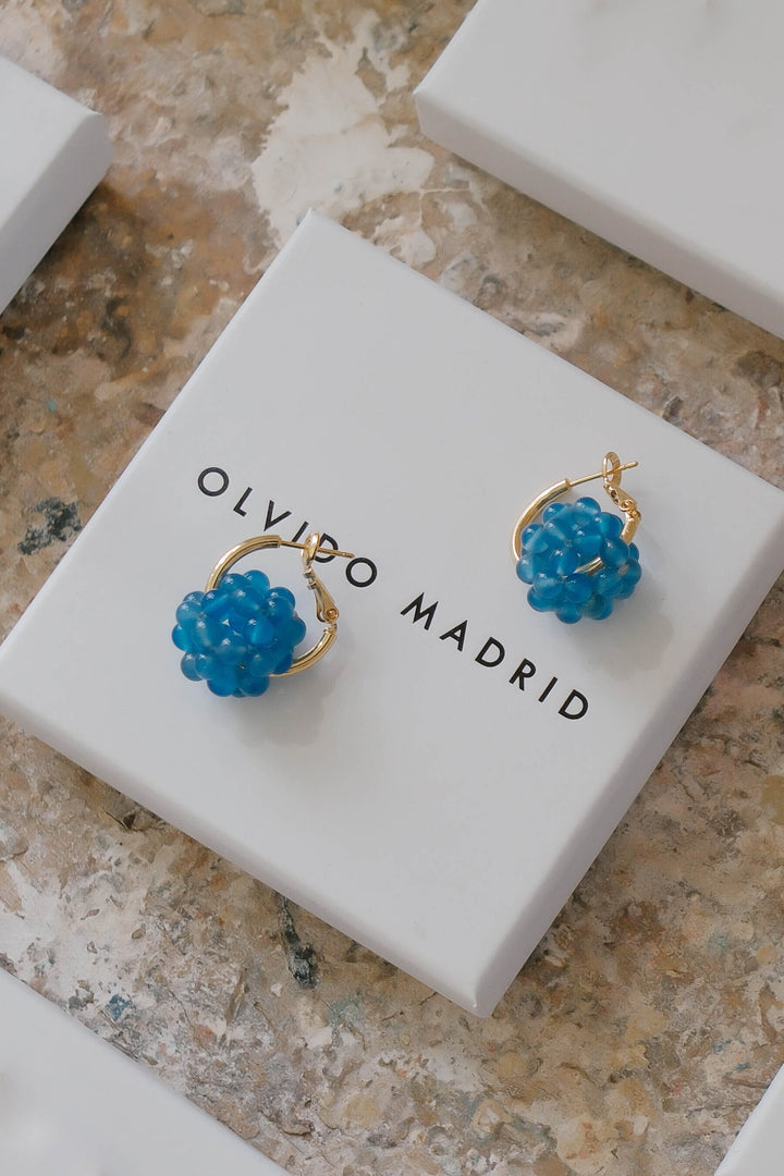 Aros Blueberry · Ágata azul