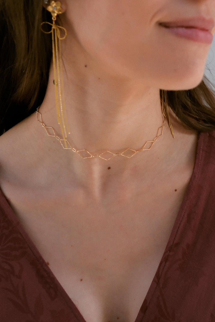 Choker Glamour · Dorado