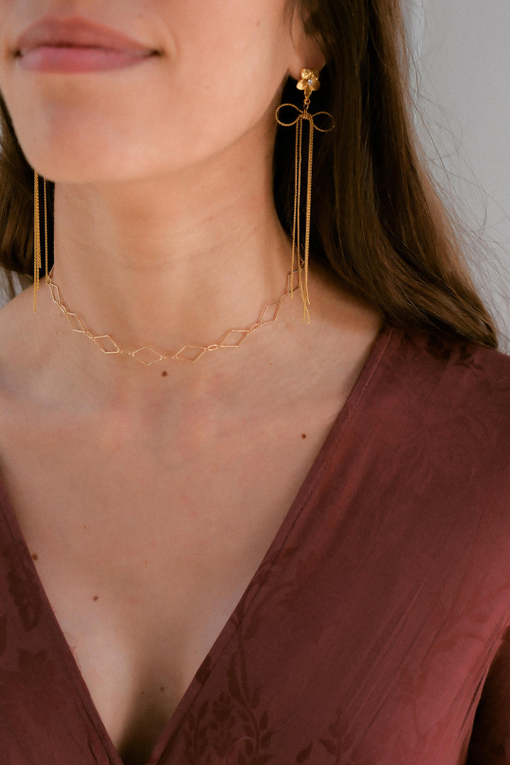 Choker Glamour · Dorado