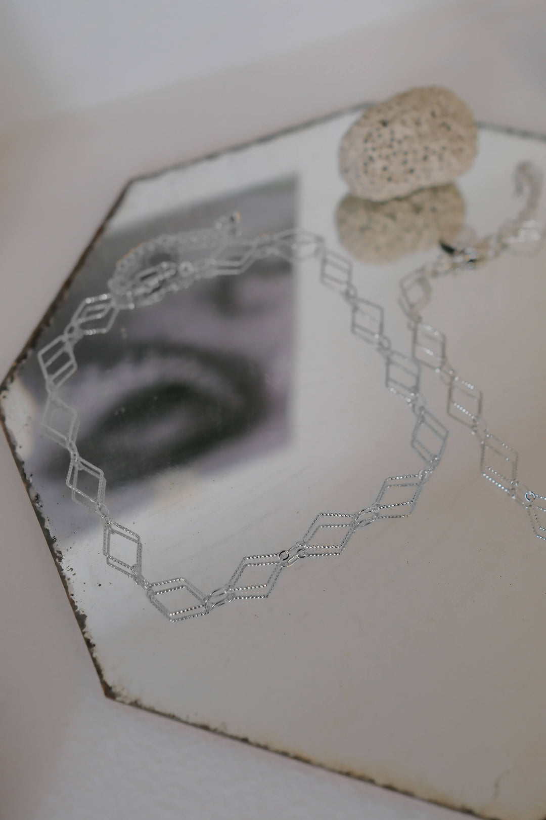 Choker Glamour · Plata