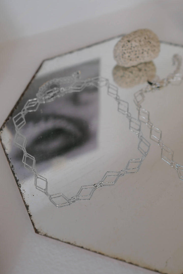 Choker Glamour · Plata