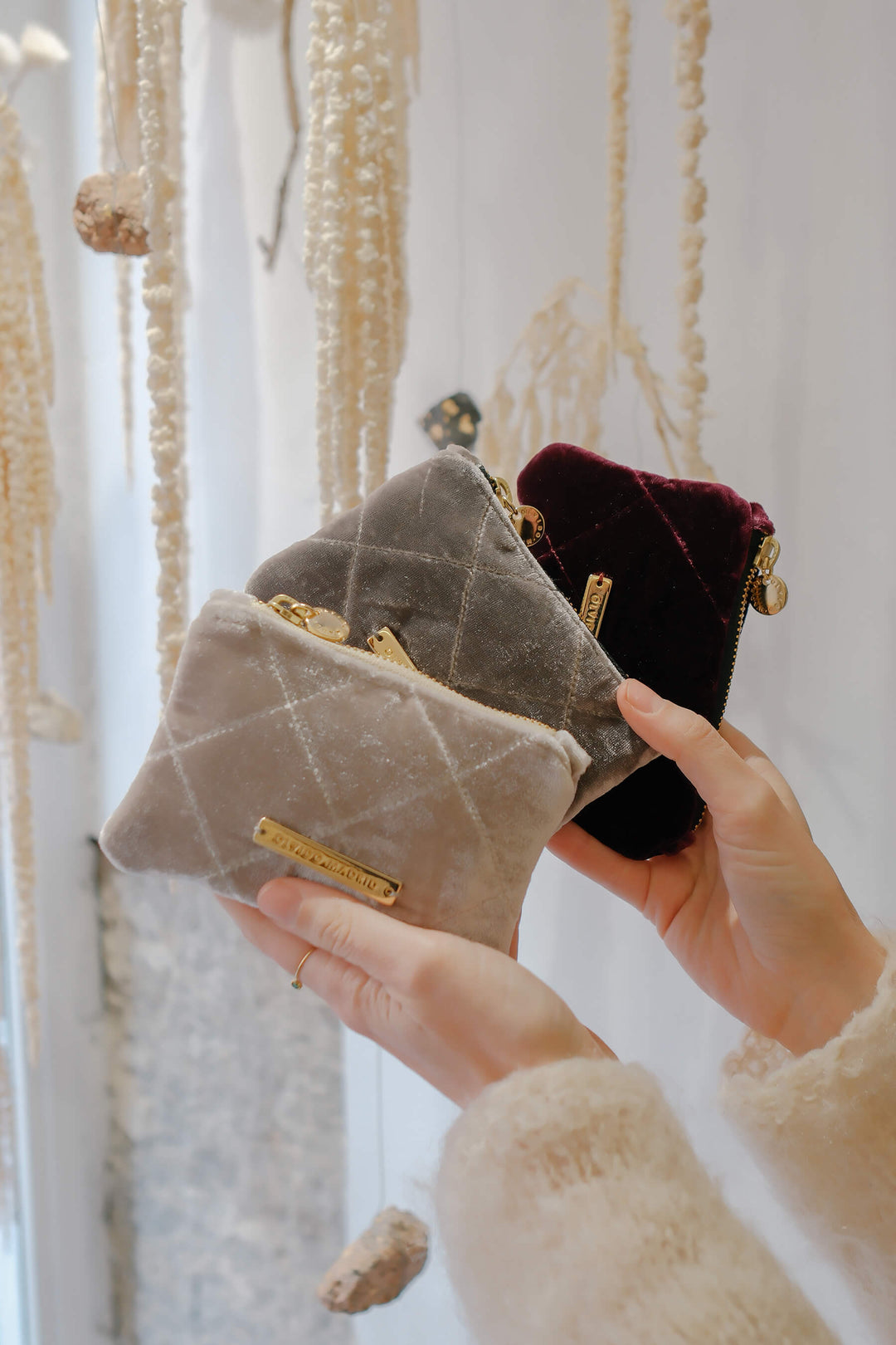 Monederos de Terciopelo