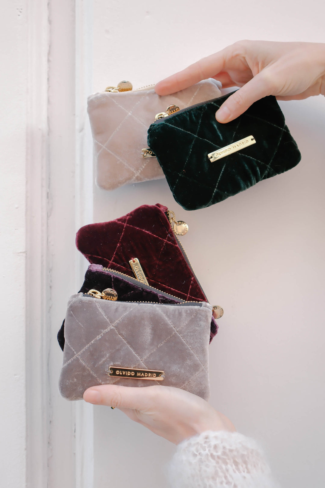 Monederos de Terciopelo