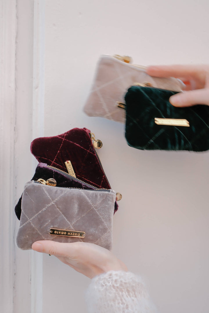 Monederos de Terciopelo