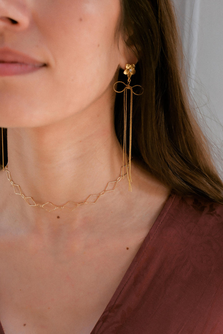 Pendientes Lazzo · Dorado