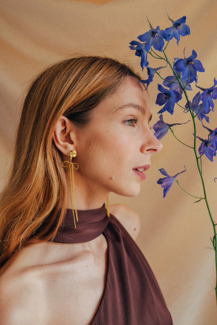 Pendientes Lazzo · Dorado