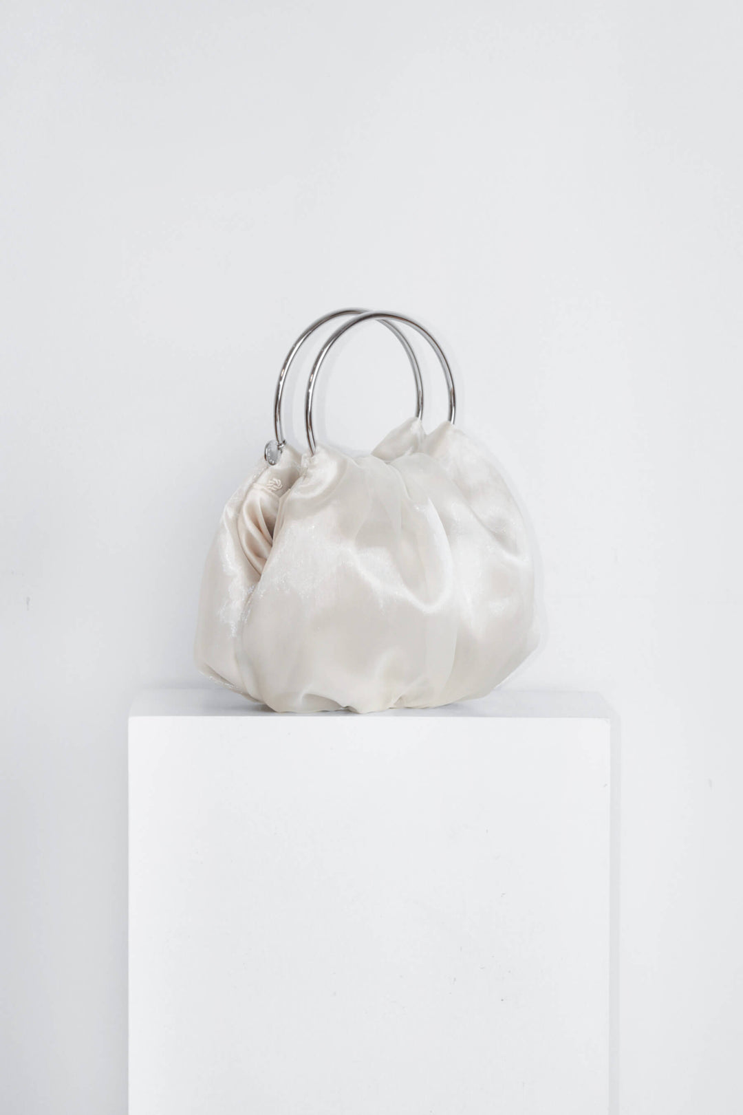 Bolso Paulina · Organza blanca