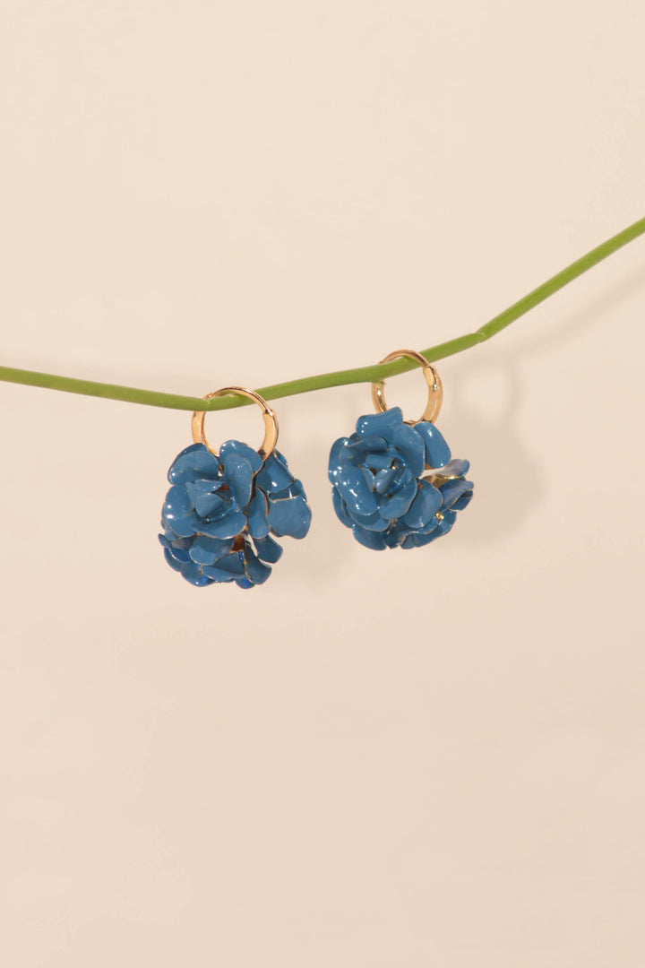 Pendientes Lili · Flores Azules