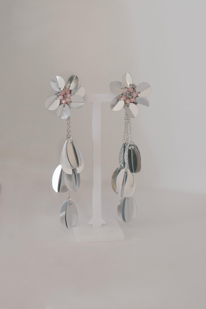 Pendientes Glam · Plata