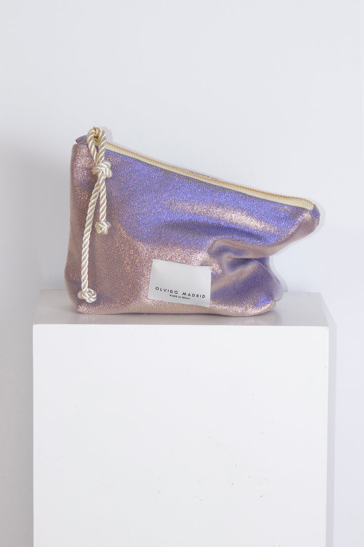 Pouch · Metalizado malva