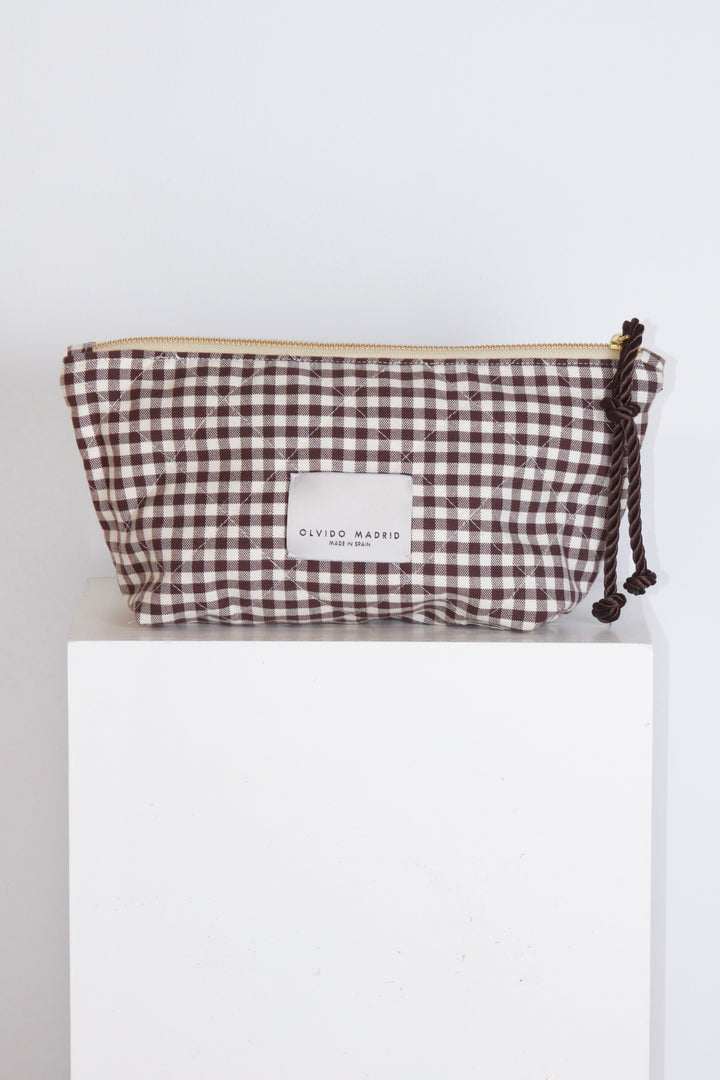 Pouch · Vichy chocolate