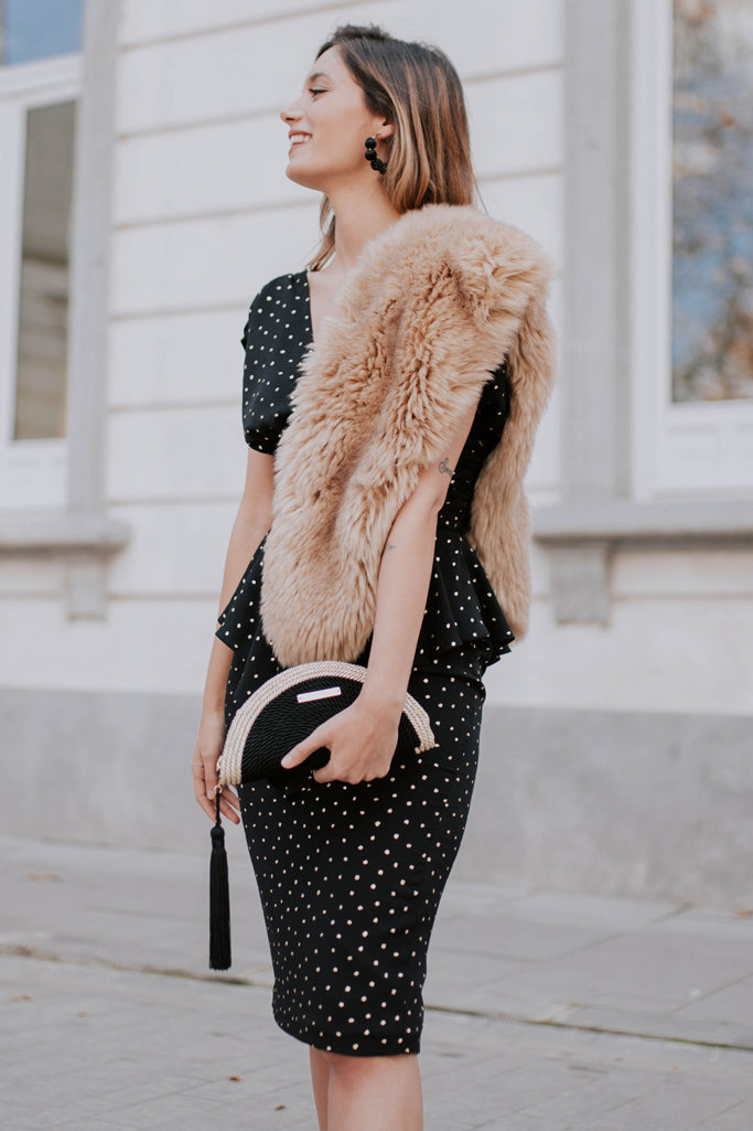 Cartera Carmen GLAM · Negro