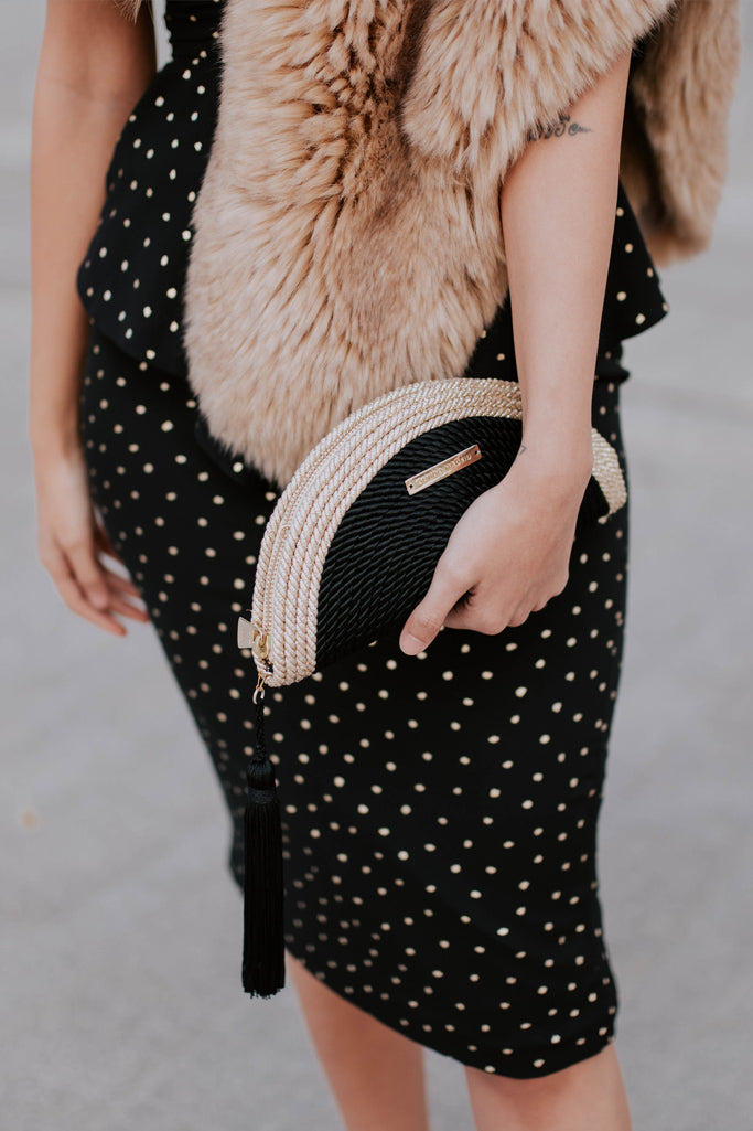 Cartera Carmen GLAM · Negro