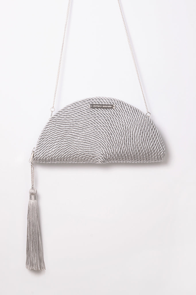 Cartera Carmen · Gris perla
