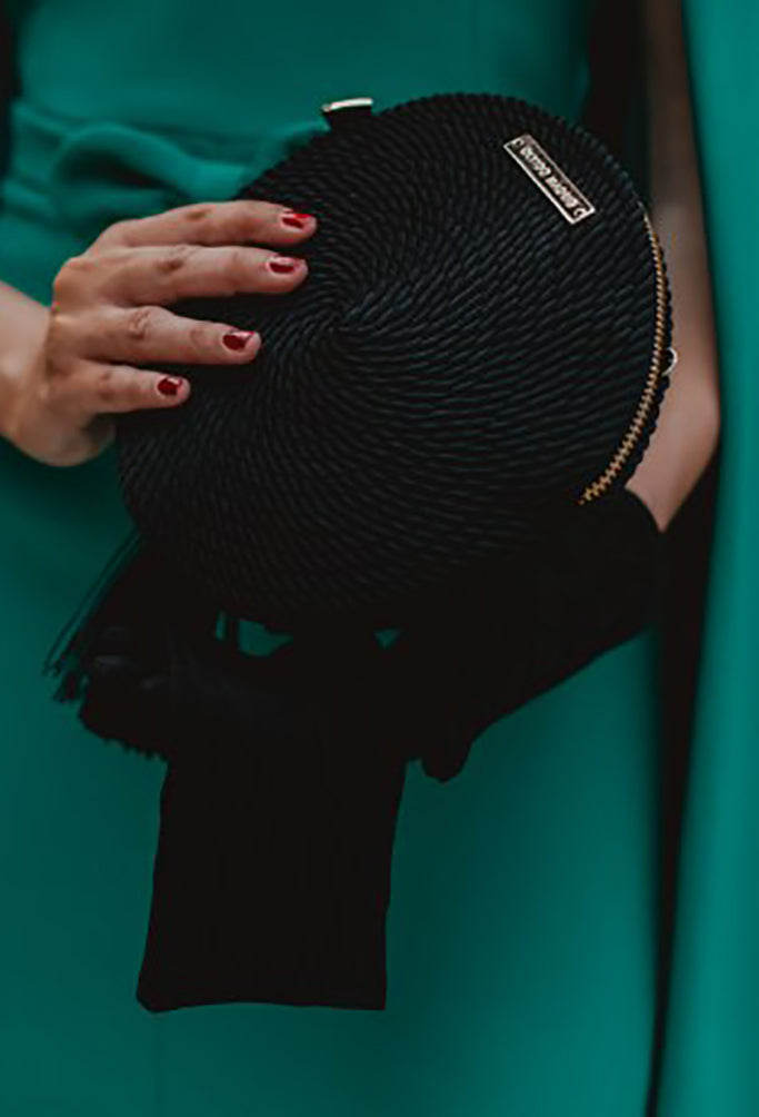 Cartera Olivia · Negro