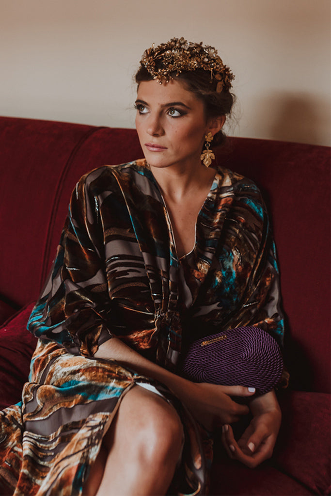 Cartera Antonia · Berenjena