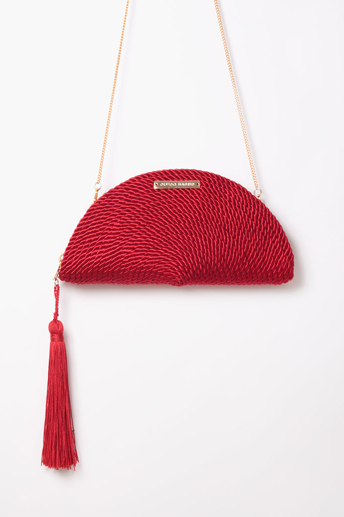 Cartera Carmen · Rojo