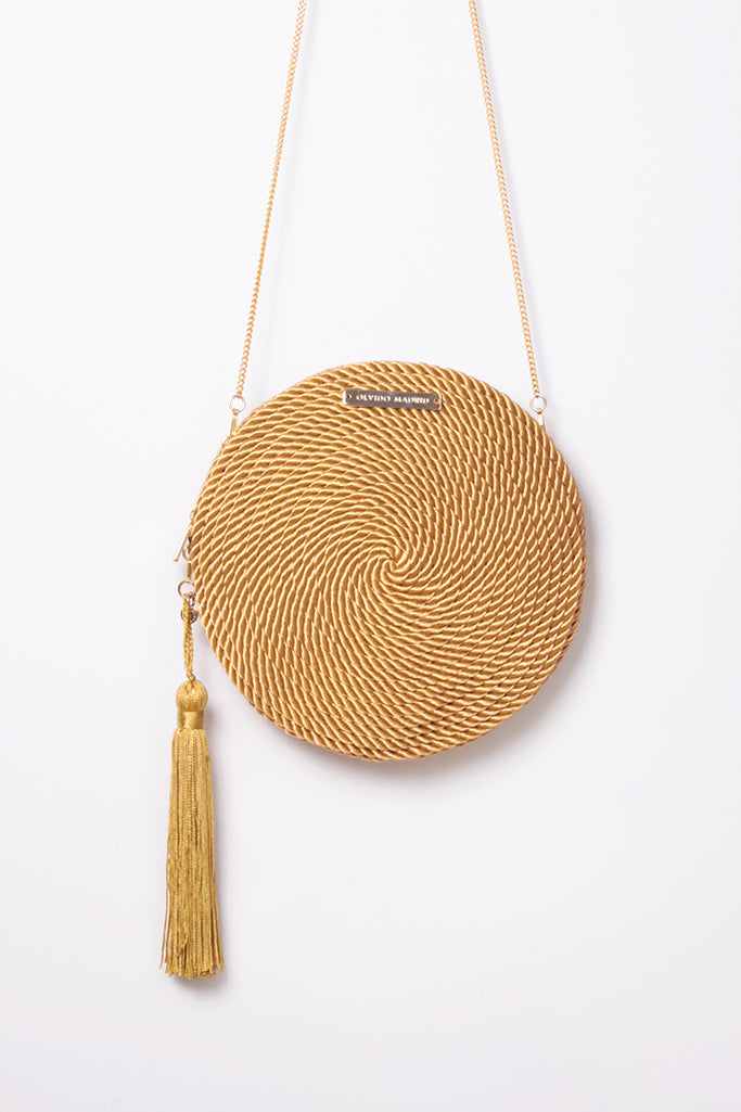 Cartera Olivia · Dorado