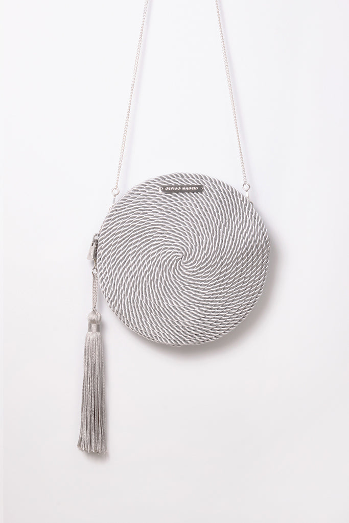 Cartera Olivia · Gris perla