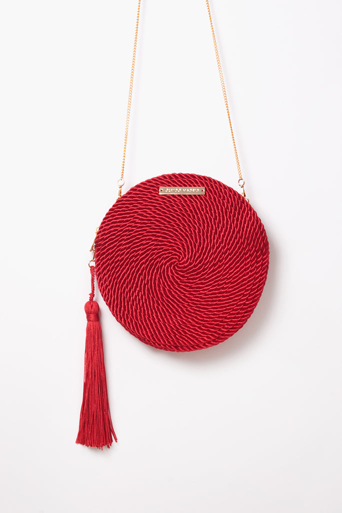 Cartera Olivia · Rojo