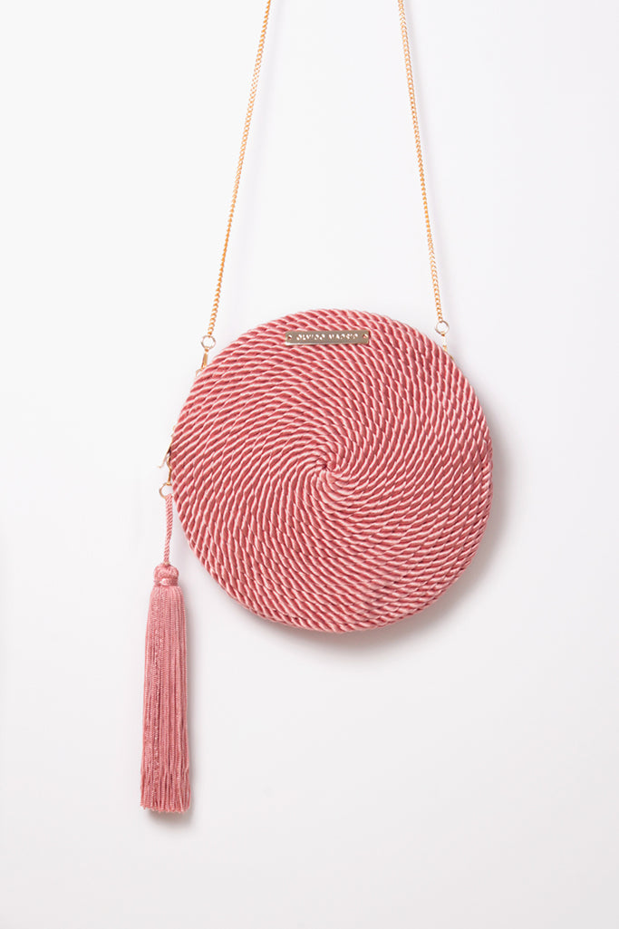 Cartera Olivia · Rosa pastel