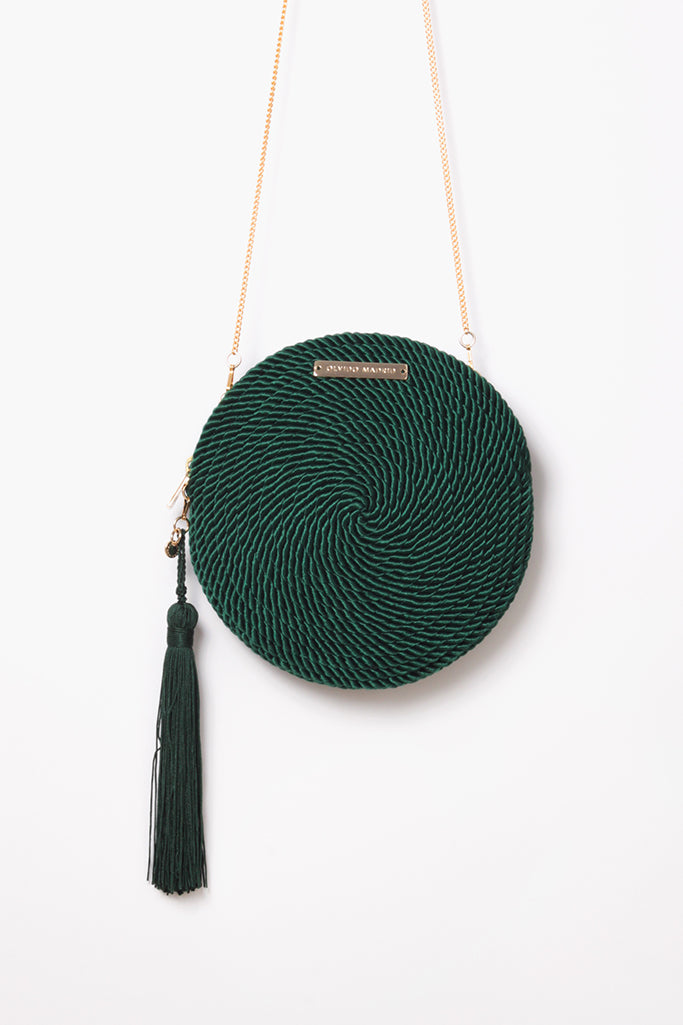 Cartera Olivia · Verde oscuro