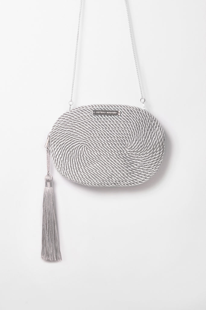 Cartera Antonia · Gris perla