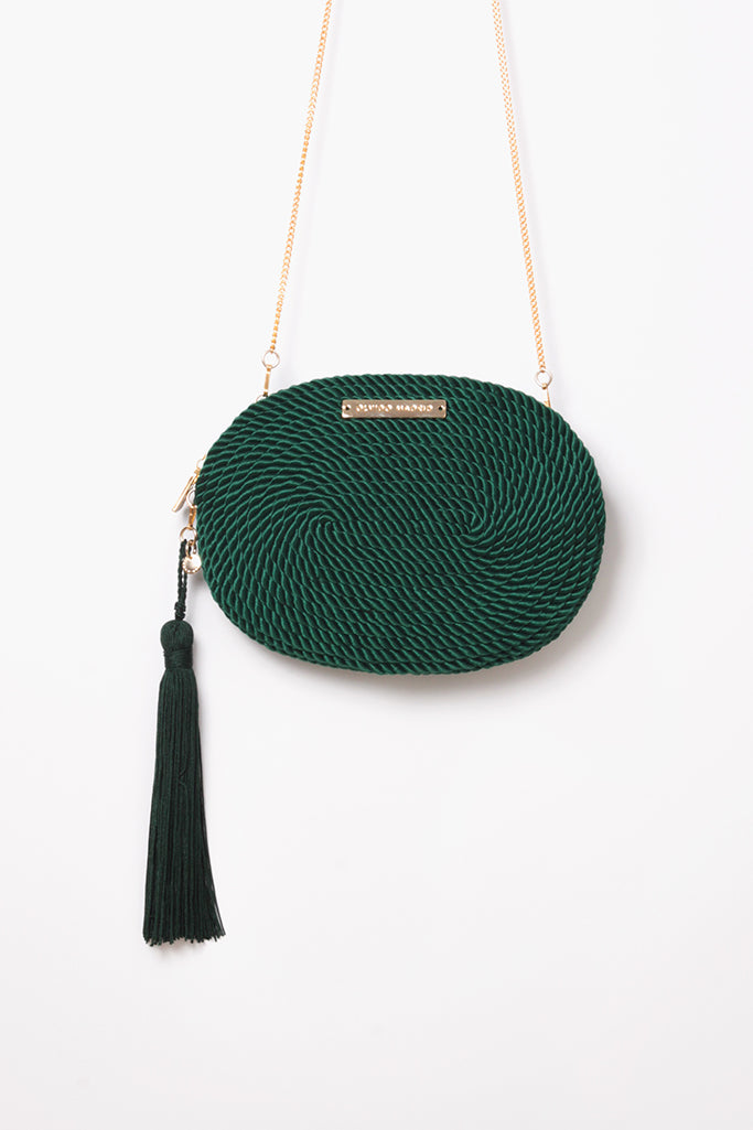 Cartera Antonia · Verde oscuro