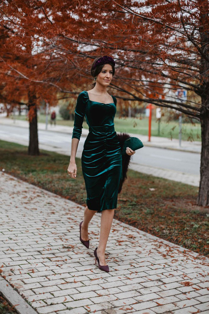 Cartera Carmen · Verde oscuro