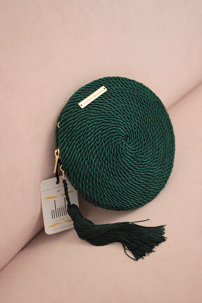 Cartera Olivia · Verde oscuro