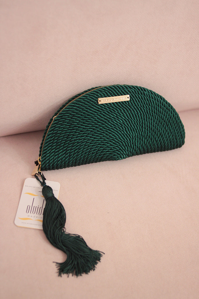 Cartera Carmen · Verde oscuro